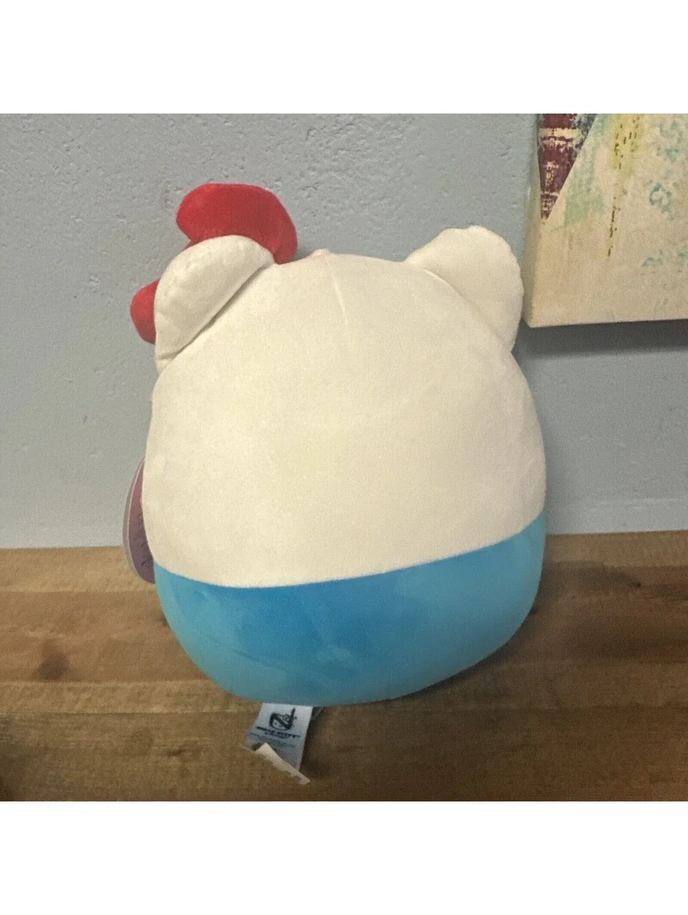 Squishmallows Hello Kitty Sanrio Blue Overalls 8